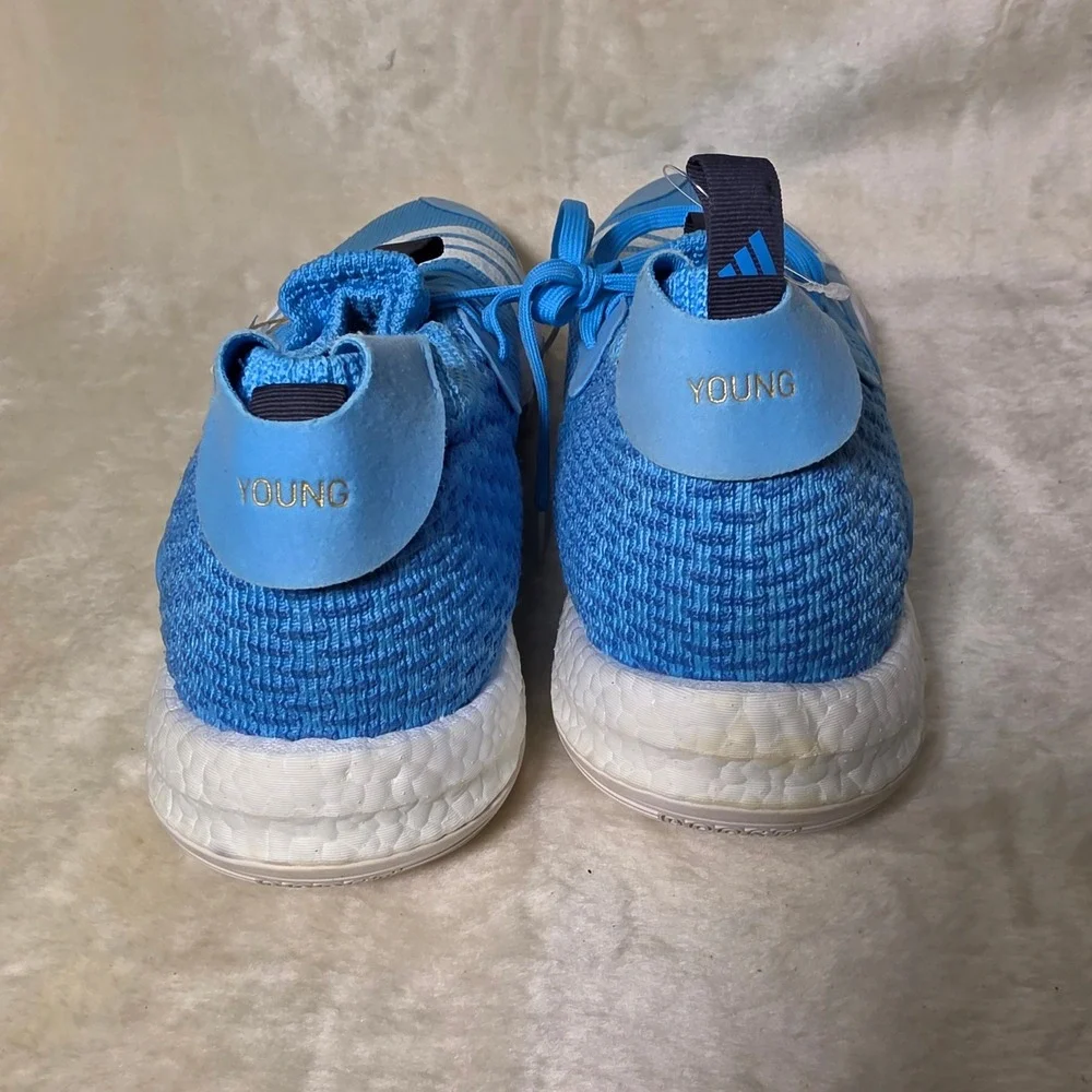 NEW Adidas Trae Young 2 Ice Basketball Mens Size 18 Sky Blue White H06473 NEW